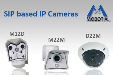 SIP based IP Cameras