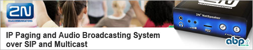 2N NetSpeaker - IP Paging and Audio Broadcasting System over SIP and Multicast