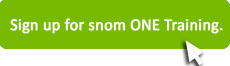 Sign up for snom ONE Training