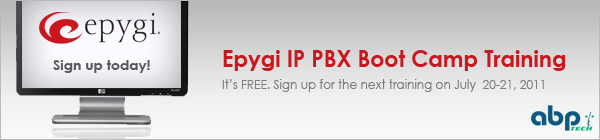 Epygi IP PBX Boot Camp Training at ABP - July 20-21, 2011