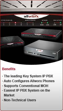 Allworx - The IP Keysystem of choice.