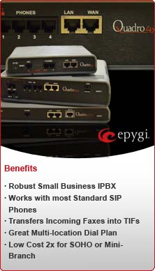 Epygi - Appliances for any size of small business, branch office or retail outlet.