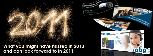 2011 - What you might have missed in 2011 and can look forward to in 2011