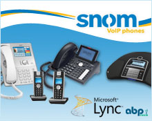 snom phones are Microsoft Lync certified