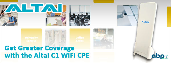 Get Greater Coverage with the Altai C1 WiFi CPE 