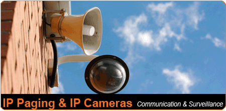 IP Paging & IP Cameras - Communication & Surveillance