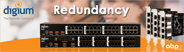 Digium's Redundancy Series and TE820 Eight Port Digital Interface Card