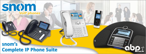 snom's Complete IP Phone Suite