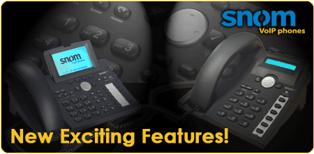 Check out NEW features for the snom300 & 370!