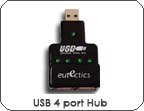 Eutectics 4-Port USB Hub