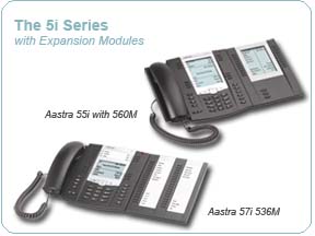 Aastra 5i with Expansion Module