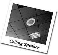 CyberData Ceiling Speaker