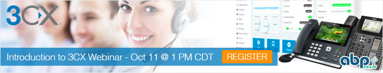 3CX Intro Webinar - June 14 @ 1 PM CDT