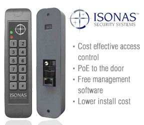 ISONAS IP PoE to the Door Solution