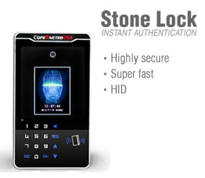 Stone Lock Biometric Face Recognition Solution