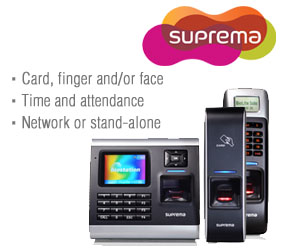 Suprema Biometric Finger Key Readers & Face Recognition Combo