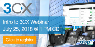 Intro to 3CX Webinar - July 25 @ 1:00 PM CDT
