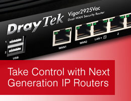 Take Control with Next Generation IP Routers
