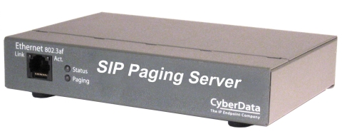 CyberData SIP Paging Server