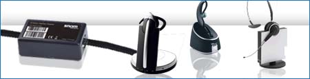 snom Headset Adapter & Headsets