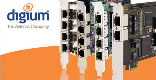 Digium Gateway Cards for Asterisks