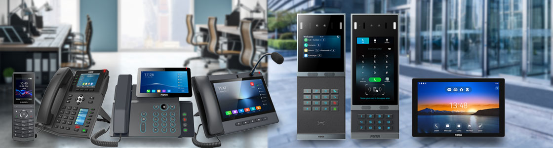 Fanvil IP phones and communications devices