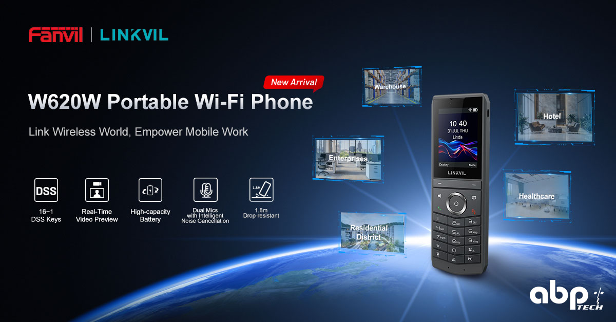Fanvil W620W - The Next-Generation Wireless Communication for a Mobile Workforce